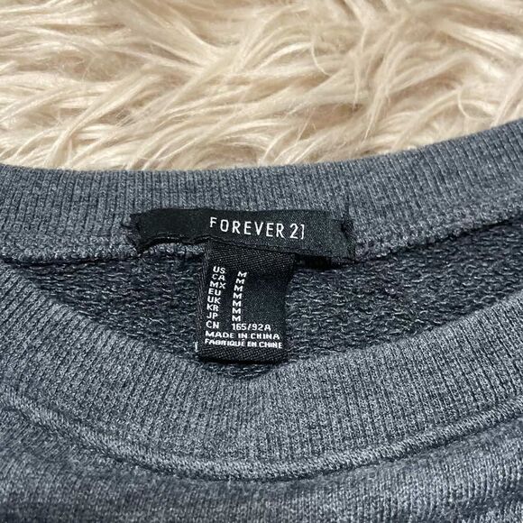 Forever 21 studded eagle sweatshirt medium - Picture 2 of 4